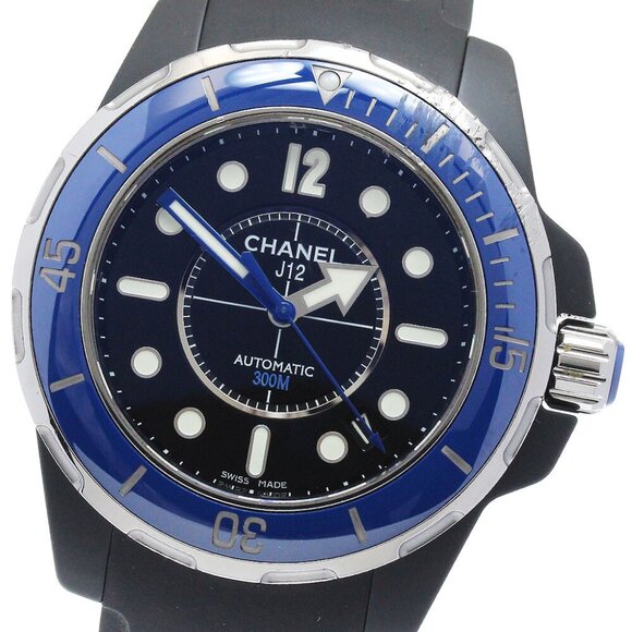 CHANEL J12 Marine H2559 Date black Dial Automatic Men's Watch_884568 - Picture 1 of 6